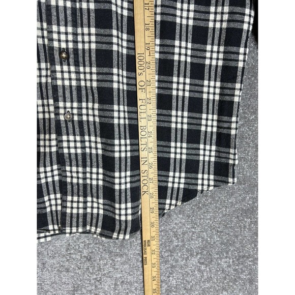 Eddie Bauer Bainbridge Flannel Long Sleeve‎ Button Down Shirt Mens Size Large - Picture 8 of 8